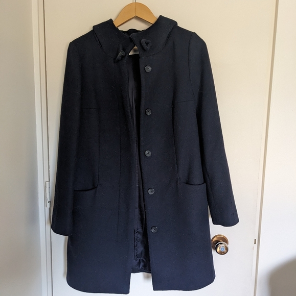 Babaton Pearce Navy Coat Wool - Picture 6 of 14